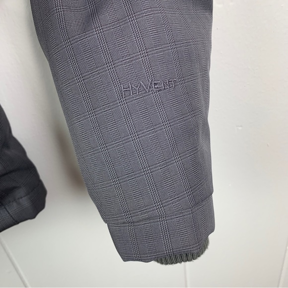 The North Face Full Zip Jacket Hooded Hyvent Goose Down Belt Gray Women’s Medium - Picture 4 of 11